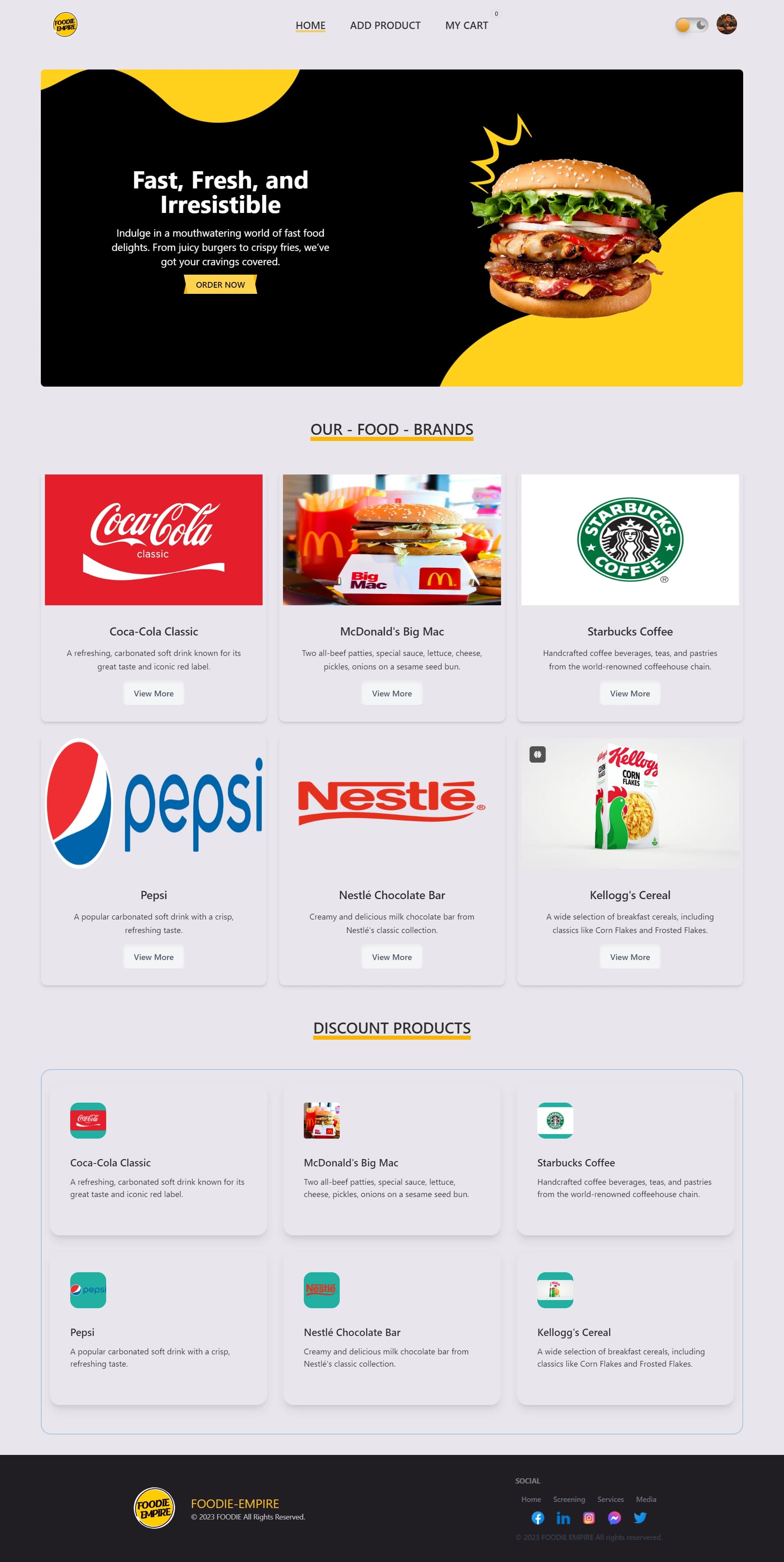 Screenshot of Brand-Bites